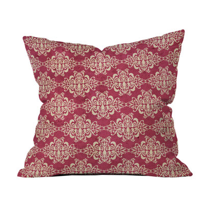 Arcturus Damask Outdoor Throw Pillow
