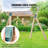 VEVOR Steel Swing Set Hardware
