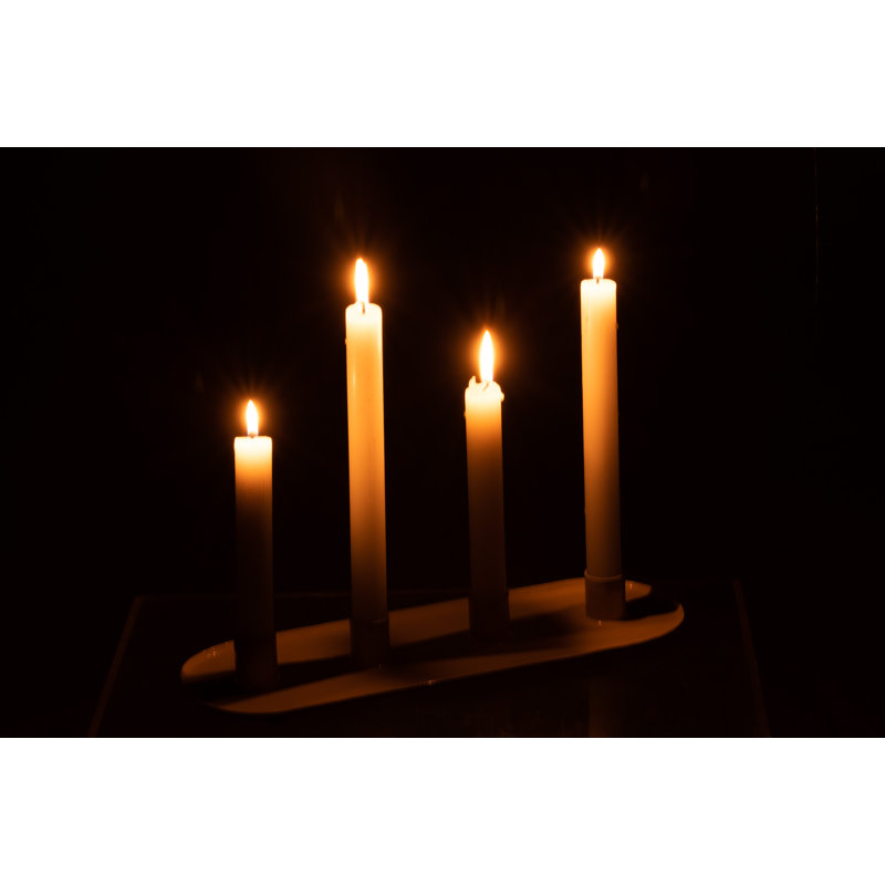 Metal Tabletop Candelabra