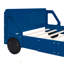 Lit plateforme en forme de voiture avec roulettes-1599660315-1599660305