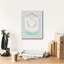 «Aqua Bohemian Macrame» par House Fenway, estampe numérique sur toile-736982830