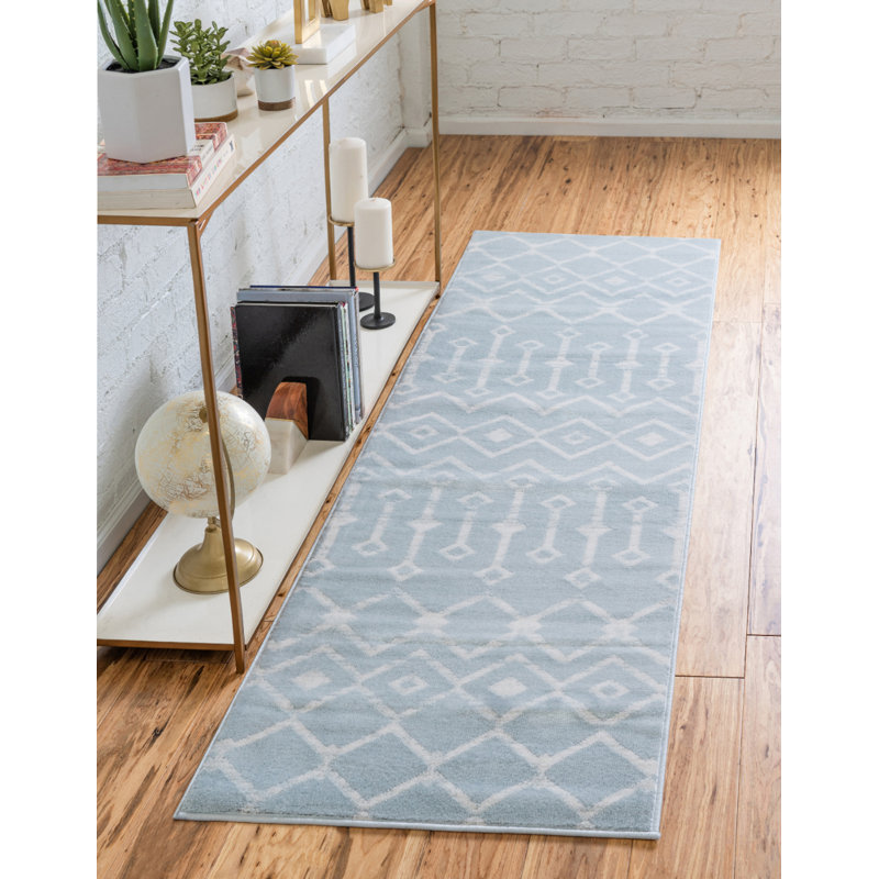 Moroccan Area Rug, Runner 61 x 201cm