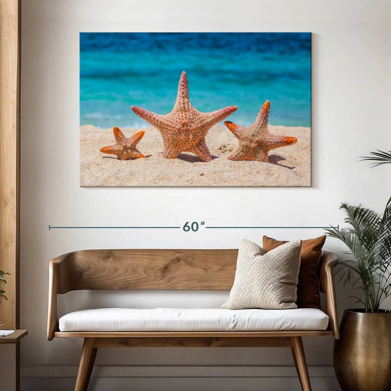 Starfish trio Aletra, H 32 po x l 48 po
