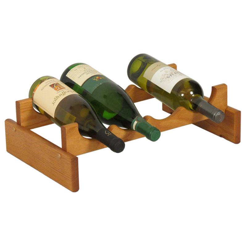 Support à vin de table Geis, Chêne moyen