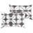 Eveling Geometric Outdoor Reversible Throw Pillow-458829239-430623304