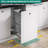Resin Touch Top Pull Out Trash Can - 30 Gallons