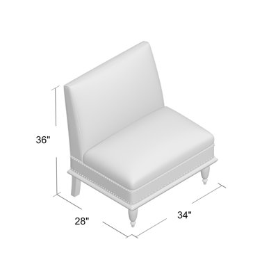 San Paulo Upholstered Slipper Chair
