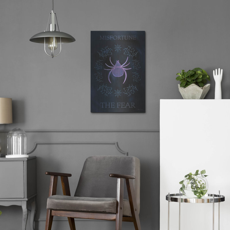 Art mural en métal de luxe «Mystical Fortune 7» par Yvette St. Amant, H 24 po x l 16 po