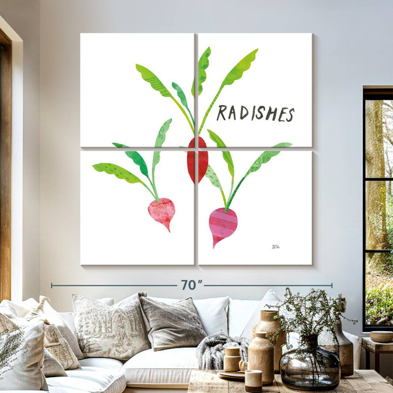 Yarlin Kitchen Garden VI, H 57 po x l 57 po