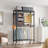 17.7'' Metal Rolling Clothing Rack