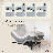 Massaging Adjustable Bed with Wireless Remote-55377143