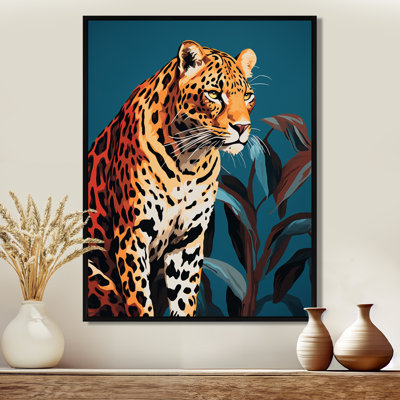 Portrait d'un tigre gracieux au crépuscule