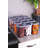 Durable Storage Box Set (12 Pieces), Grey, 2.6 x 2.6 x 5.1 inches | 100% BPA-Free Plastic, 40.6 fl oz Capacity Each | Ideal for Organizing Home, Office, and Crafts, Space-Saving Design-2080069084