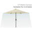 Ahseem 100cm Parasol