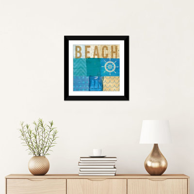 «Beachscape Series: Collage IV», impression sur toile