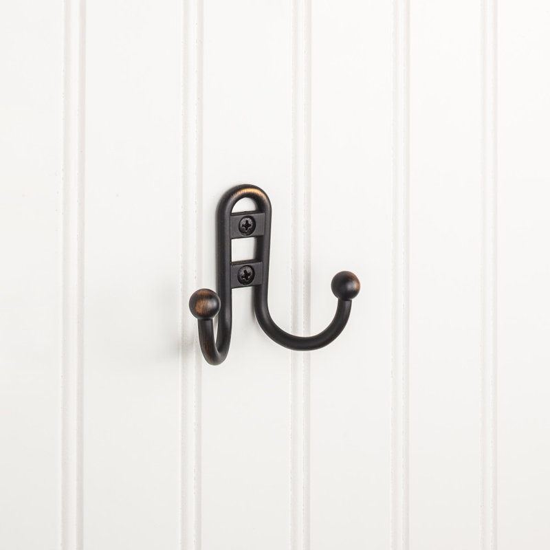 Metal 2 - Hook Wall Hook, Brushed Oil Rubbed Bronze