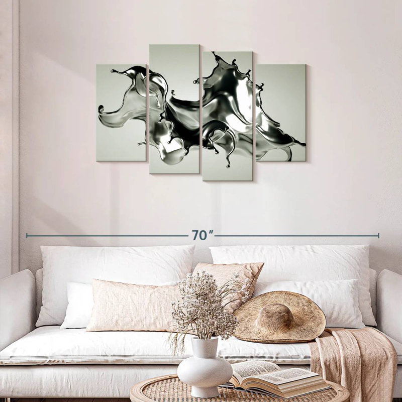 Avery Abstract Silver