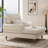 Upholstered Chaise Lounge with Adjustable Backrest-216687778