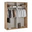 SERAVEL 4 Door Wardrobe
