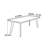 American-style rectangular dining table-474879424
