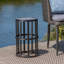 Table de patio à structure ouverte