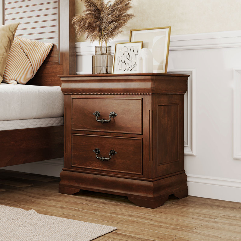 Treska 26'' W Solid Wood Nightstand