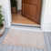 Machine Washable Indoor/Outdoor Xhevrie Copper Rug