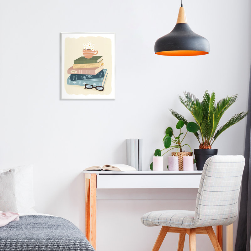Plaque murale minimaliste avec lunettes, design par Sandra Picco