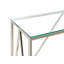 Ademaro 120cm Glass Top Console Table-2098484847