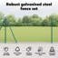 Welded Wire Fence With 7 Flanged Posts Steel-602281503-602281494