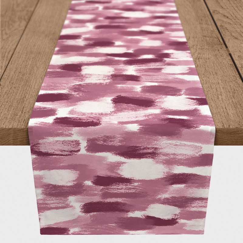 Colier Rectangle Polyester Table Runner, 72" x 16", Purple