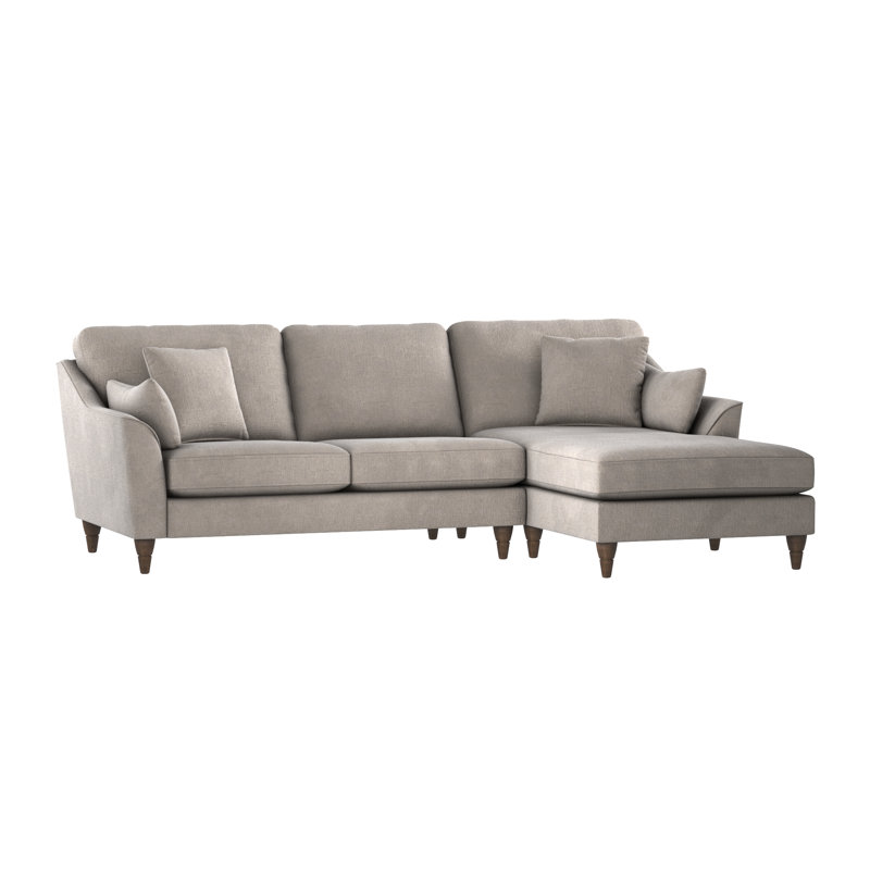 Melbern 3 Seater Corner Sofa, Right Hand Facing, Fog