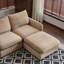 Canapé modulaire en L 4 pièces avec canapé et repose-pieds 4 pièces, durable et confortable pour les réunions de famille-318766950-307423616