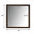 Dresser Mirror Walnut