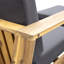 Chaise longue avec repose-pieds en bois d'acacia-1082079080