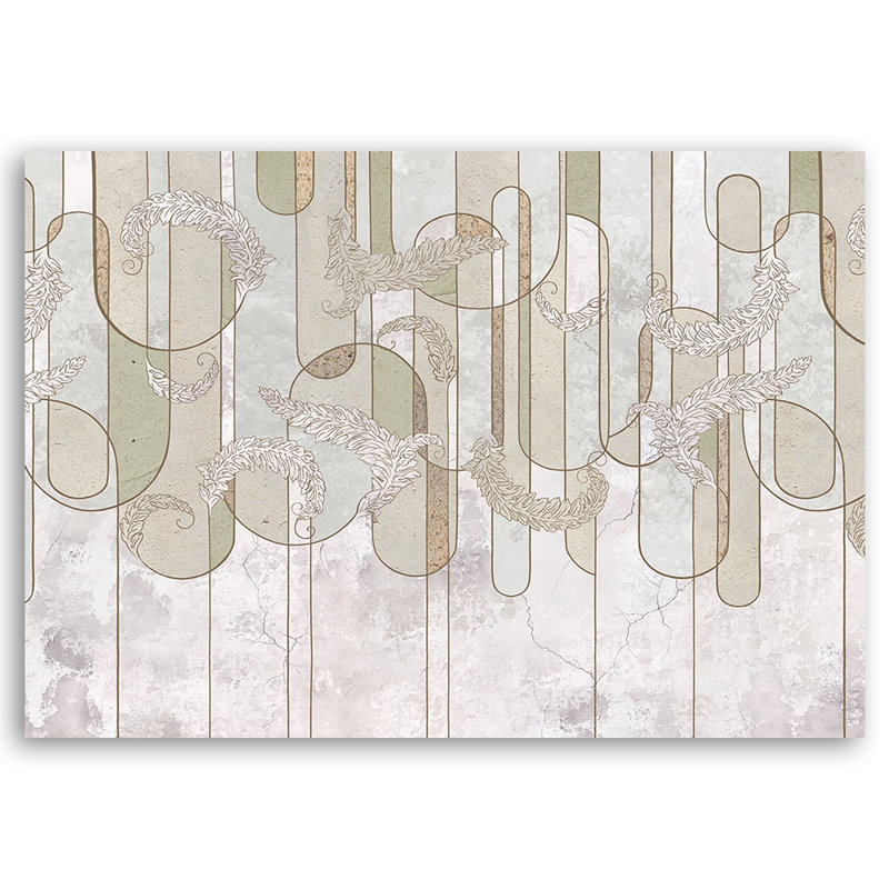 Scandi Boho Abstract - No Frame Print on Canvas