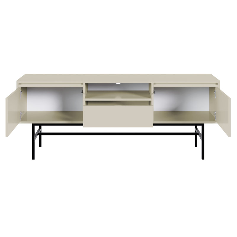 Bannie TV Stand for TVs up to 55", Grey Beige