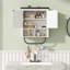 Miroir et tablette ajustable Arand