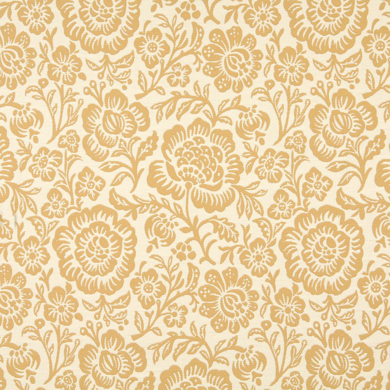 Tissu matelassé floral, Bleu 2