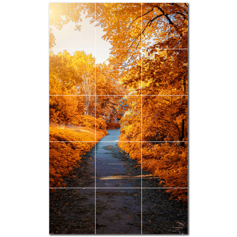Carrelage mural décoratif en céramique 18 po x 30 po PT500017: 6 po x 6 po (ensemble de 15)