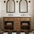 Marlie 60'' Double Bathroom Vanity with Quartz Top