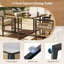 4 - Person Patio Dining Set with Square Table