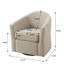 Aunna Upholstered Swivel Barrel Chair-817465942