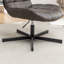 Fauteuil d'appoint pivotant en similicuir Roundhill Furniture Arlena-1353408238