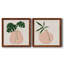Simple Nature III - Ensemble de 2 peintures sur toile encadrées-2113175226-2113175221