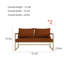 Bar, café, restaurant, glacier, banc simple