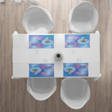 Polyester Floral Rectangle Placemat