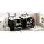 Élégante armoire de salle de bain de 60 po, double meuble-lavabo, lavabo, charnières à fermeture en douceur - meuble-lavabo silencieux et confortable, rangement fonctionnel en céramique pour rehausser votre décor-292485823