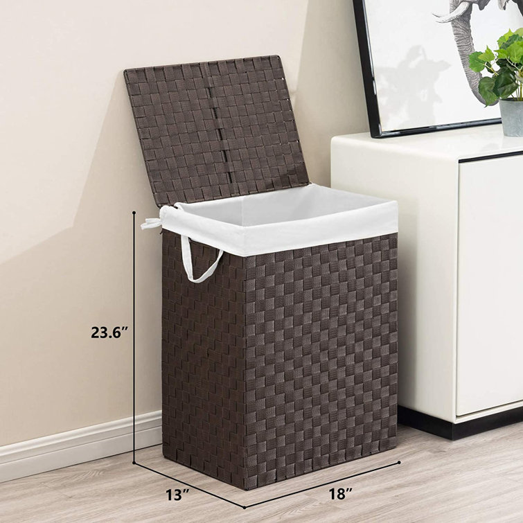 Rubbermaid Bamboo Laundry Hamper