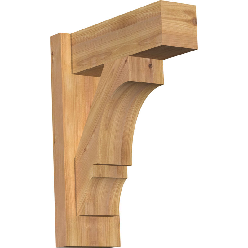 Bloc balboa rustique en bois rustique, P 14 po x H 18 po, Sapin Douglas de 5 1/2 po (lisse)